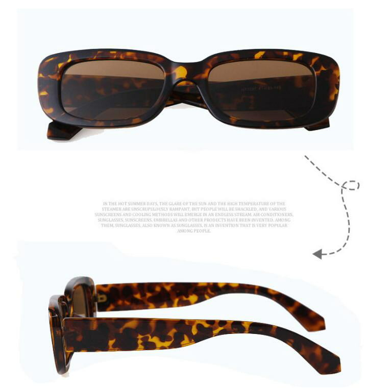 NEW Summer Sunglasses Woman fashion big frame square glasses