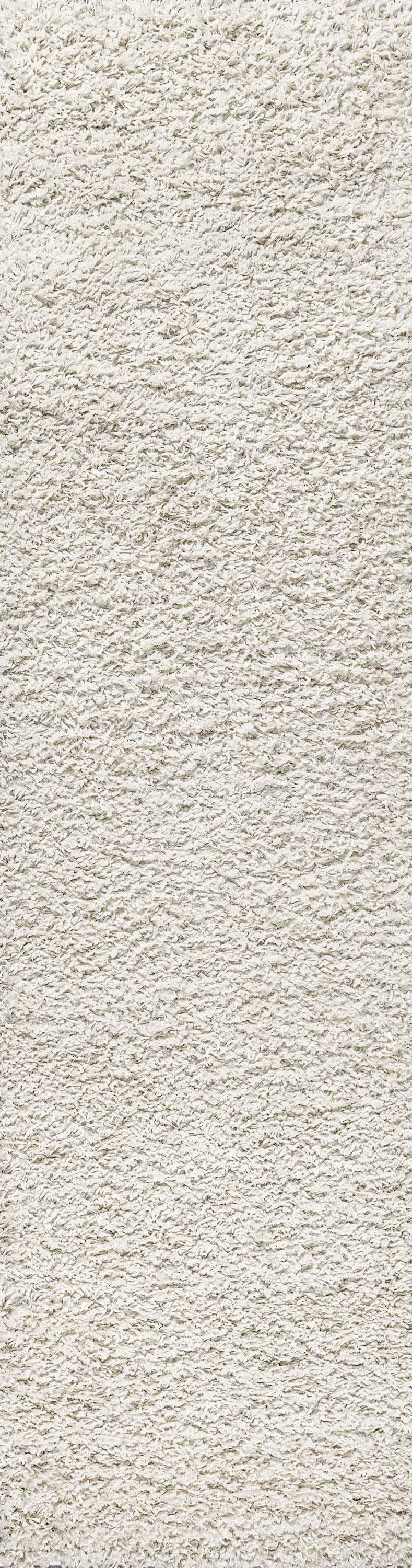 JONATHAN Y MERCER SHAG 2 x 8 Runner Rug, Mercer Plush - Cream, MCR106D-28