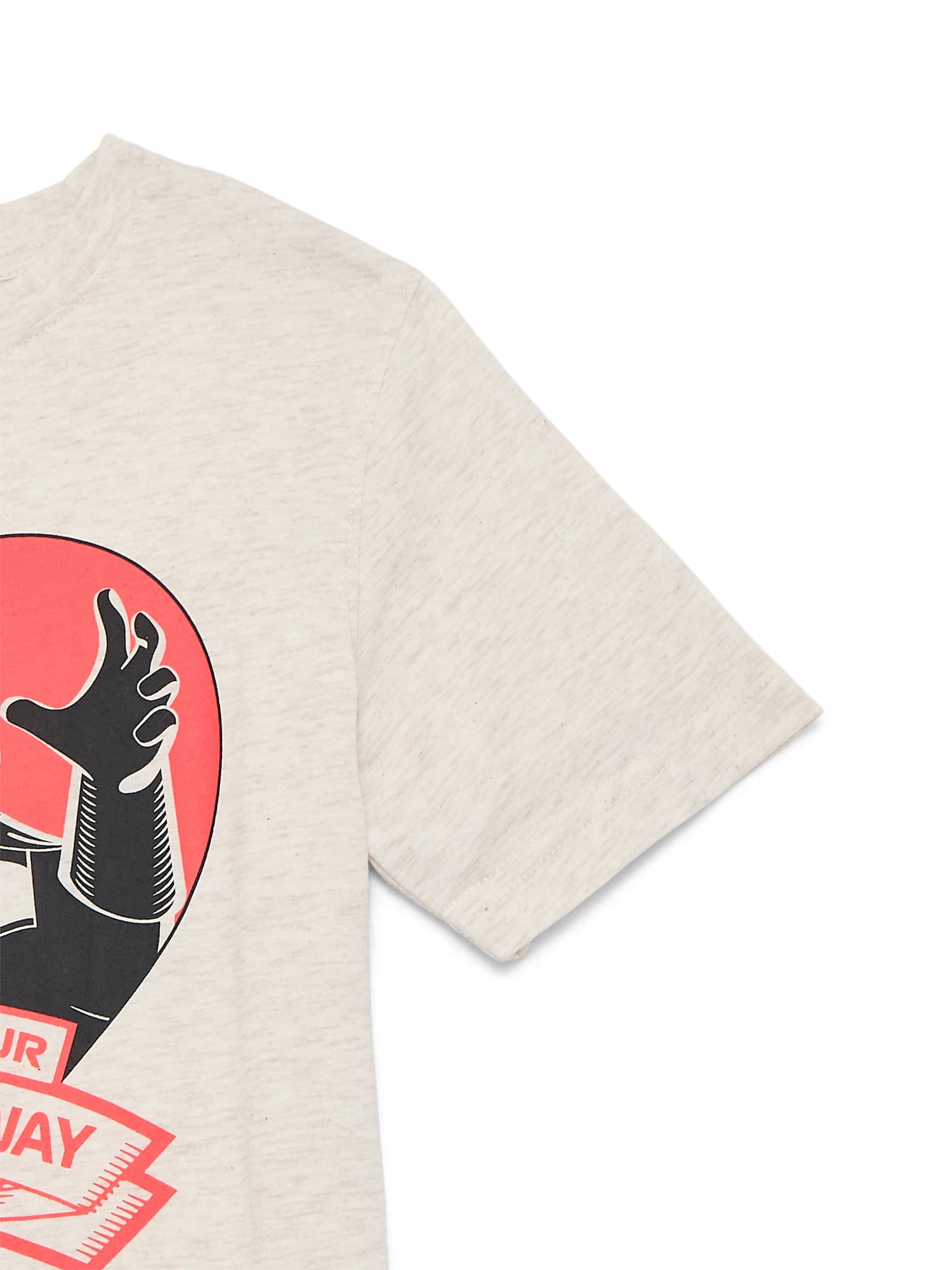 Star Wars Little Boys and Big Boys Valentine's Day Graphic Tee with Short Sleeves, Sizes 4-18
