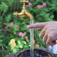 thumbnail image 4 of Fuente de regadera con caño que fluye Invisible, fuente de grifo flotante para jardín doméstico, 4 of 4