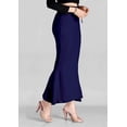 thumbnail image 2 of eloria Navy Blue Cotton Blended Shape Wear for Saree Petticoat Skirts for Women Flare Saree Shapewear, 2 of 5