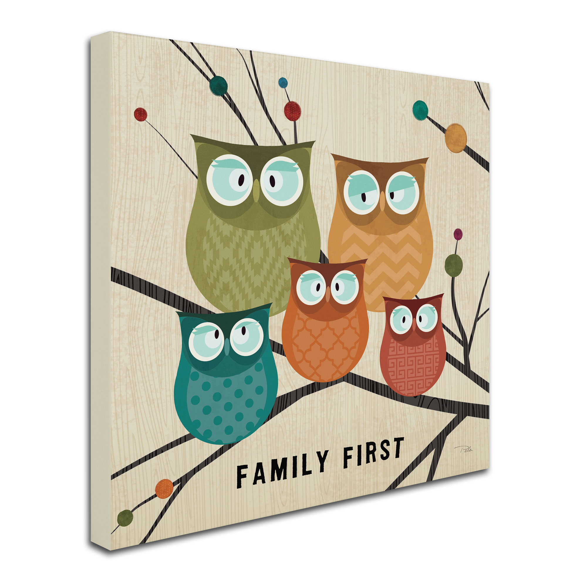 Trademark Fine Art 'Flying Colors II' Canvas Art by Pela Studio