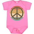 thumbnail image 3 of Inktastic Retro Peace Sign Sunset Boys or Girls Baby Bodysuit, 3 of 5