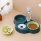 thumbnail image 3 of Cuencos Triples para Perros y Gatos con Inclinación de 15 Diseño Elevado y Botella de Agua Automática para una Mejor Alimentación ANGGREK Otros, 3 of 8