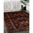 thumbnail image 2 of Ahgly Company Indoor Rectangle Traditional Bakers Brown Area Rugs, 4' x 6', 2 of 6
