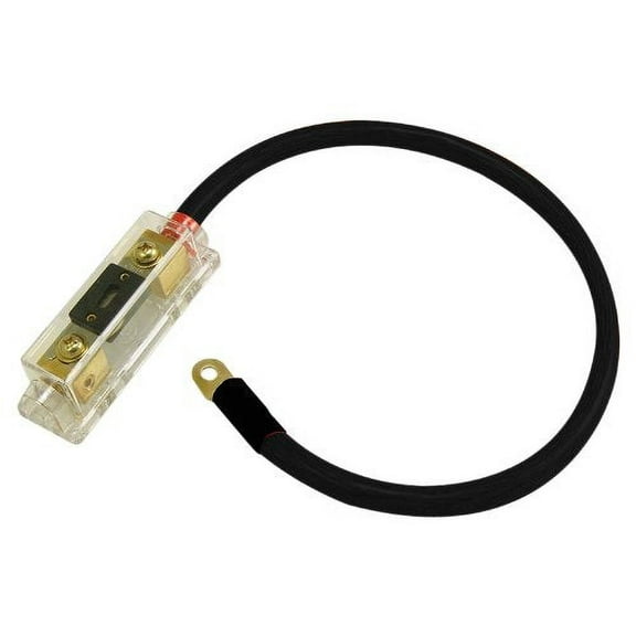 Absolute ANLPKG0BK Power Cable and In-Line ANL Fuse Kit (Black)