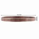 thumbnail image 4 of Japanese Style Round Wooden Food Dish Fruit Serving Tray Service Plate for Home Kitchen Hotel Use 27cm, 4 of 5