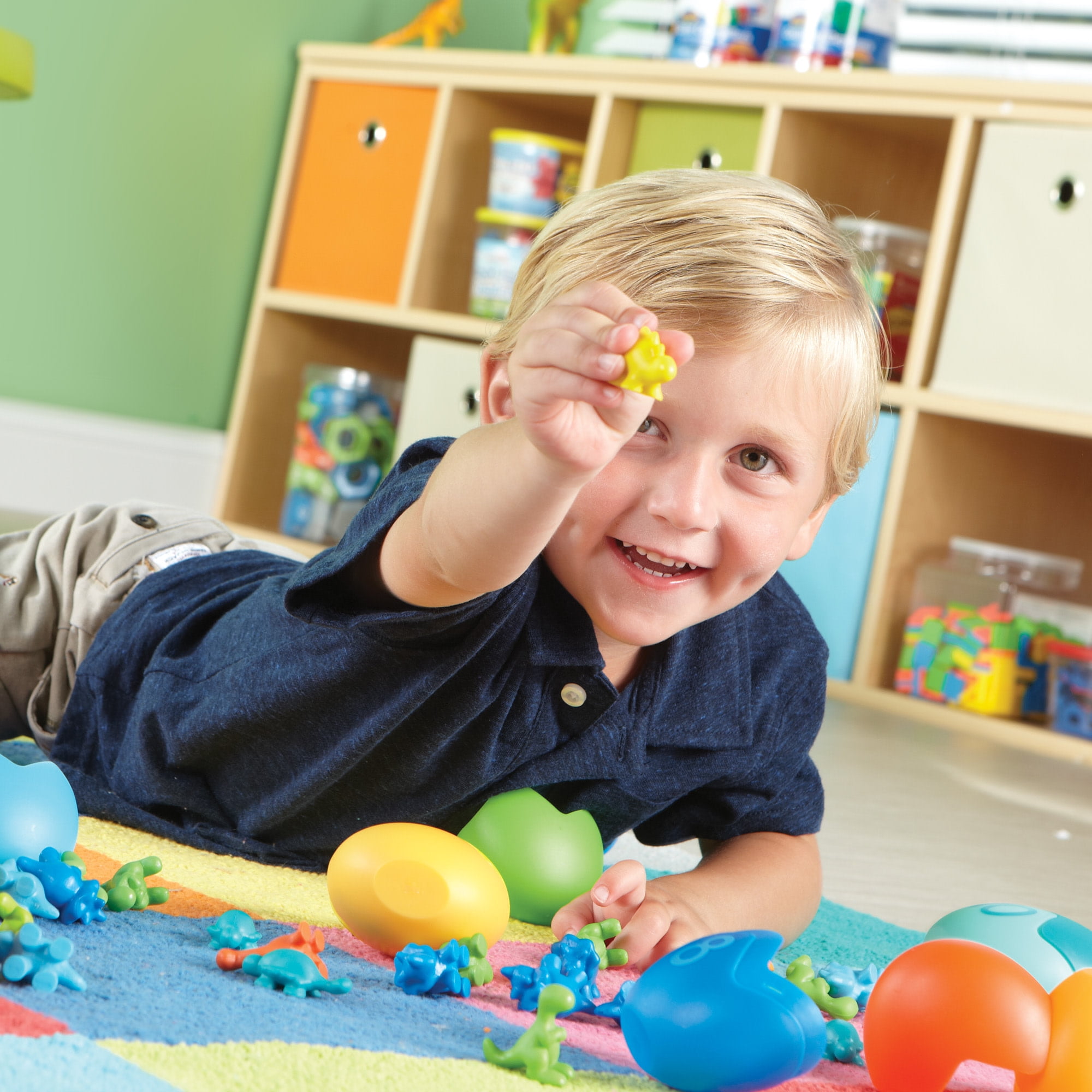 Learning Resources Counting Dino-Sorters, Math Toys, Counting Set for Kids Ages 3+