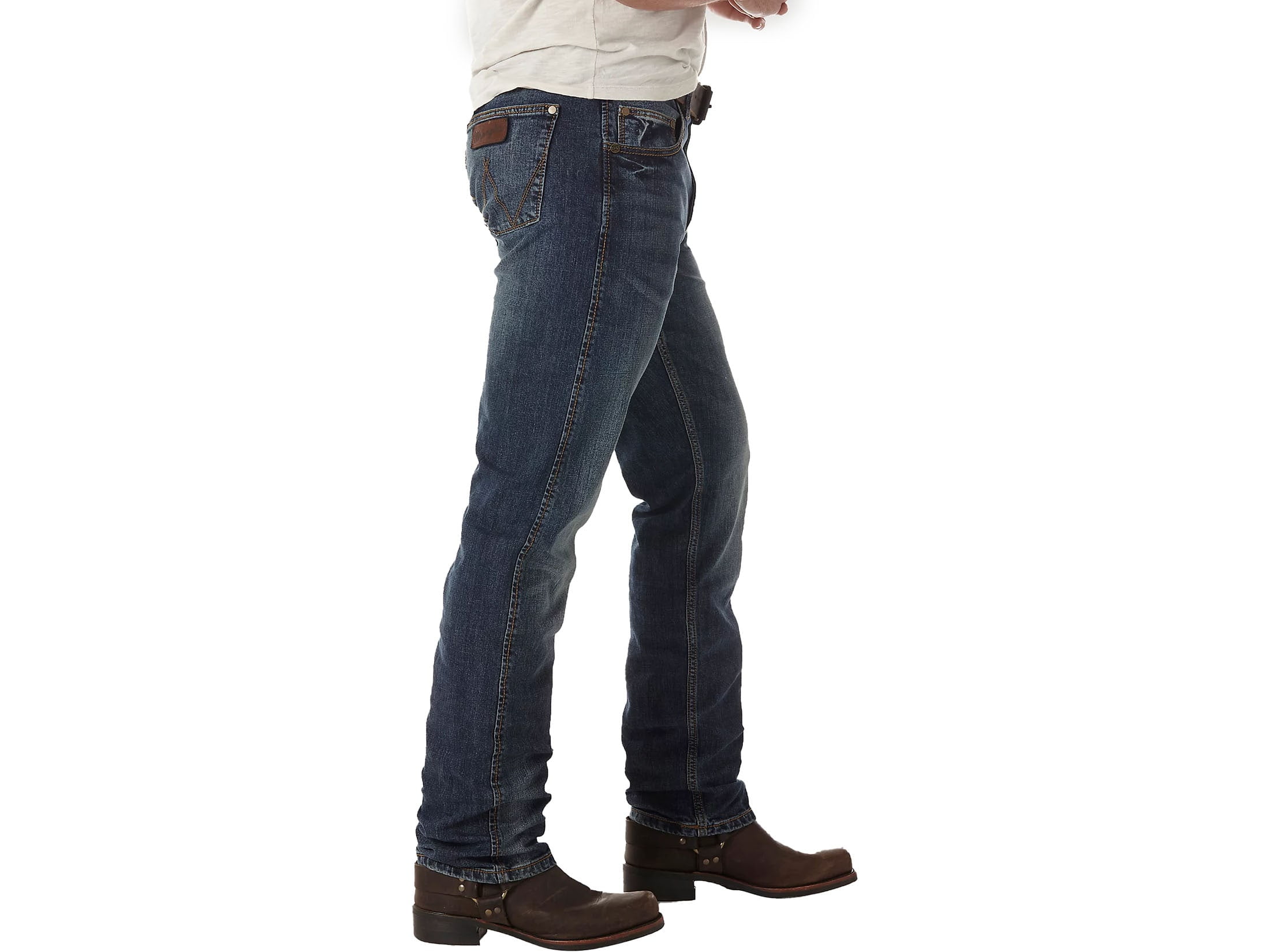 Wrangler Retro Slim Straight Fit Jeans, Low Waist, Stretch