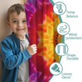 thumbnail image 3 of Blackout Kids Curtains,Colorful Tie Dye Mandala Pattern Childrens Insulated Curtains Set Of 2,Bedroom Essentials,Toddler Room Decor 42"x54", 3 of 5