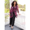 thumbnail image 2 of Catherines Women's Plus Size 2-Piece Cardigan & Tank Twinkle Set, 2 of 4