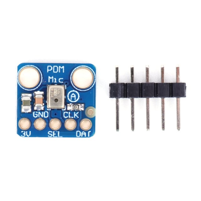 Sensor micrófono detección MP34DT01 Pulso PDM MEMS Módulo 1.8-3.3V I2S Interfaz útil