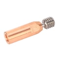 thumbnail image 1 of Garganta Con Rotura De Calor, Boquilla De Garganta Hotend Resistente A Altas Temperaturas aleación De Titanio Prevención De Corrosión De Cobre Rojo Para Reemplazo, 1 of 7
