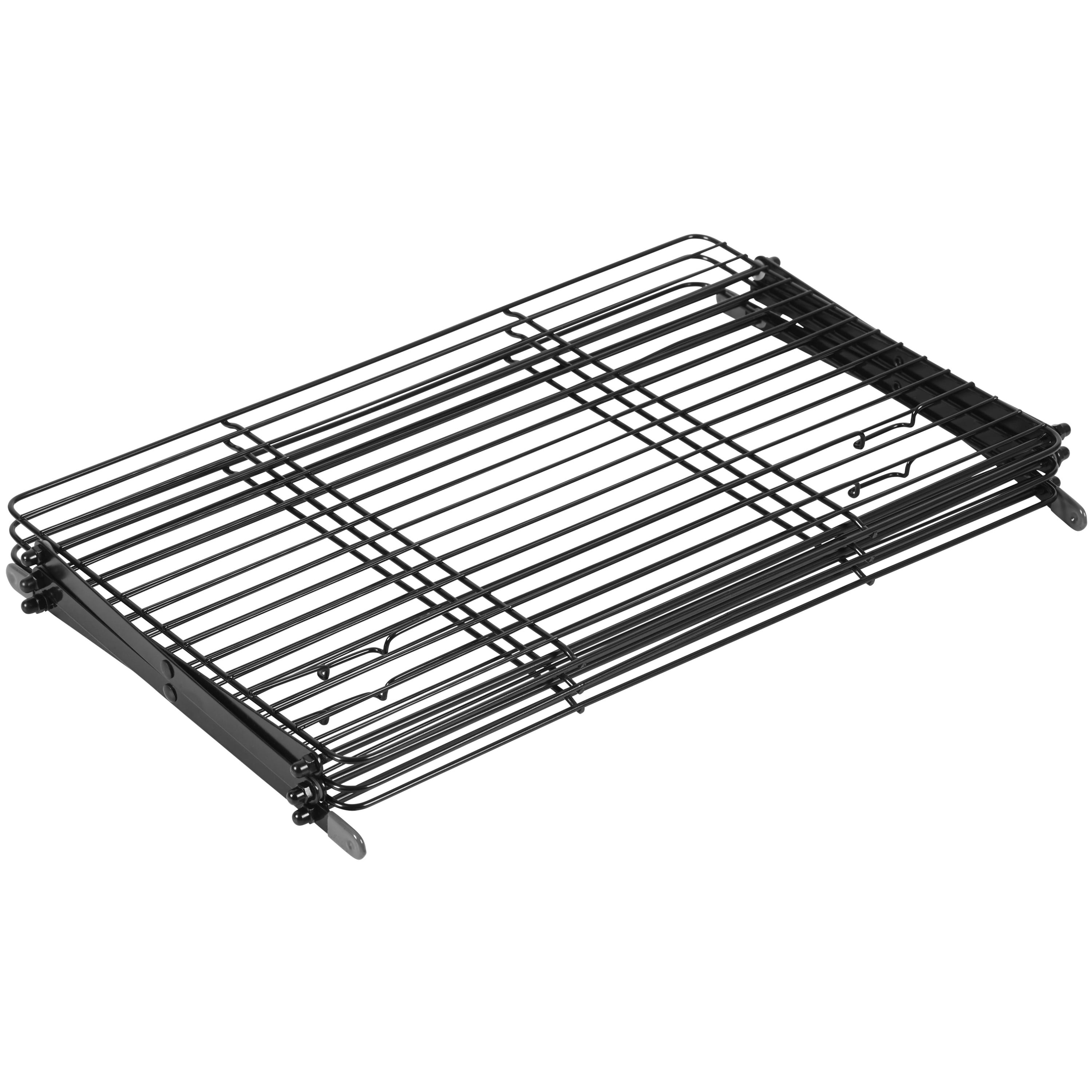  3-Tier 17x7 Stackable cooling rack,Non-stick and anti-rust cooling  racks for cooking and baking,Upgraded collapsible cooking rack wire rack  for baking,Fit Half Sheet Pan & Oven Safe & Gift packing: Home 