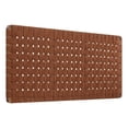 thumbnail image 1 of Pemberley Row Vegan Leather Walnut Brown Headboard Rectangular Wall-Mount Full, 1 of 7