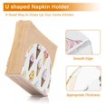 thumbnail image 5 of Yayeee Napkin Holder for Table Kitchen Paper Tissue Organization, Ice Cream Pattern, 5 of 8