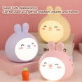 thumbnail image 3 of Night Light Promise Touch Usb Dimming Cute  Lamp For Cartoon For  Interface Usb 3 Gear Kid Cartoon Child Cartoon Lighting Night Lamp Cute Bunny For Children, 3 of 8