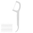 thumbnail image 1 of Hilo dental flossers 500 unidades, desechables con mango para limpieza bucal., 1 of 8