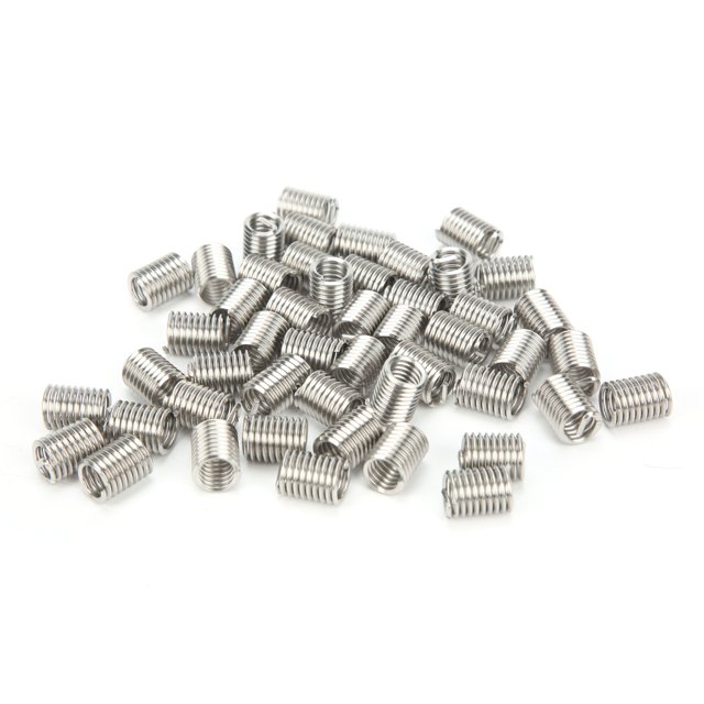 50Pcs Fil Fil Insérer Trou de Vis Réparation Douille de Protection US Unités 5/16in 18x2d