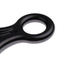 thumbnail image 4 of Almencla 35KN Shaped Descender Rock Climbing Rappel Belay Device, Gray, 4 of 8
