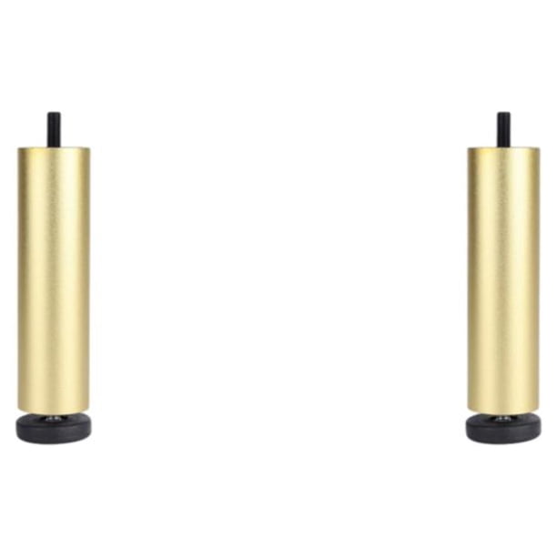Inteprter Herrajes para muebles asequibles y confiables Operación suave y patas duraderas para armarios Patas de ecológicas doradas 20 cm 1 dorado 20 cm, 1 2Conjunto