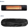 thumbnail image 3 of Wall-Mounted Patio Heater Cover - Black 30'L *9.5'H *6.5 ' W Electric Heater Cover,420D Oxford Waterproof Dustproof Infrared Heater Covers for Indo-In, 3 of 4