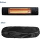 thumbnail image 3 of Wall-Mounted Patio Heater Cover - Black 30'L *9.5'H *6.5 ' W Electric Heater Cover,420D Oxford Waterproof Dustproof Infrared Heater Covers for Indo-Yu, 3 of 4