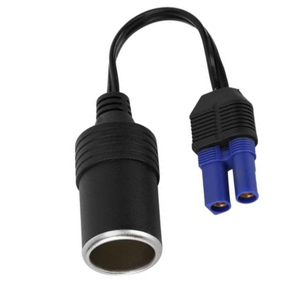 ec5 cigarette lighter socket adaptor BAMILL Black Portable Adapter Connector for 12V Car Battery Packing Safely in Bubble Bag. Female Cig Socket into EC5
