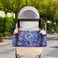 thumbnail image 5 of DIXRUYEE Stroller Organizer Cosmic Leopard Twins Printed, 5 of 7