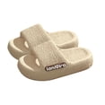thumbnail image 6 of QQAMB Non Slip Shower Shoes Women Men Lightweight Soft EVA Home Slippers Cushion Slide Sandals for Pool Gym SPA College Dorm, 6 of 6