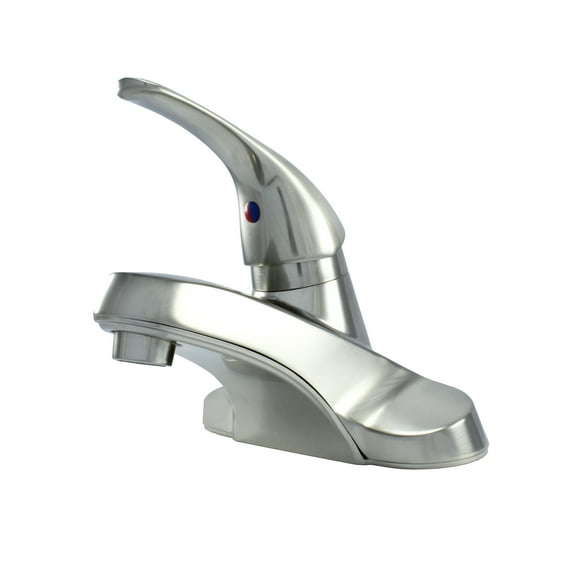 WMF-4316ZLP-BN - Hybrid Metal Deck Lavatory Bathroom Faucet, Single Handle Pop-up Included