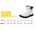 thumbnail image 1 of Botas Mujer Algodón Acolchado Shorty Snow Boot Moda Plataforma Zapatos (Blanco 38) Likrtyny Para estrenar, 1 of 7