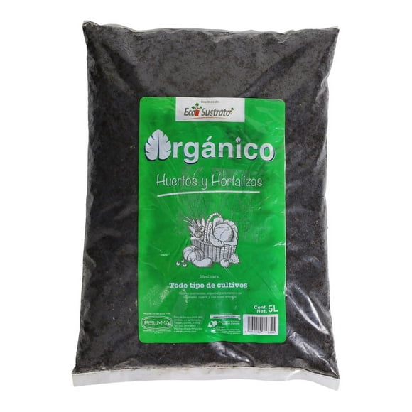 Sustrato Para Hortalizas Pisumma 5 L Ecosustrato
