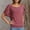 Pink, variant on Women Tops Dressy Summer Shirts for Women 2026 Trendy Womens Summer Blouses Dressy Ladies Tops and Blouses Short Sleeve