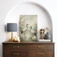 thumbnail image 2 of Canvas Print Crane Wall Art Zen Bird Decorative for Living Room Bedroom - 12"x18", 2 of 8
