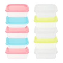 OUNONA Food Storage Containers with Sealed Design for Home Use Made of PP Material Assorted Color 10pcs