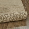 thumbnail image 6 of Feizy Kaelani Transitional Abstract, Tan/Ivory/Taupe, 5' x 8' Area Rug Handmade Reversible Casual Design Carpet for Living Dining Bed Room, 6 of 7