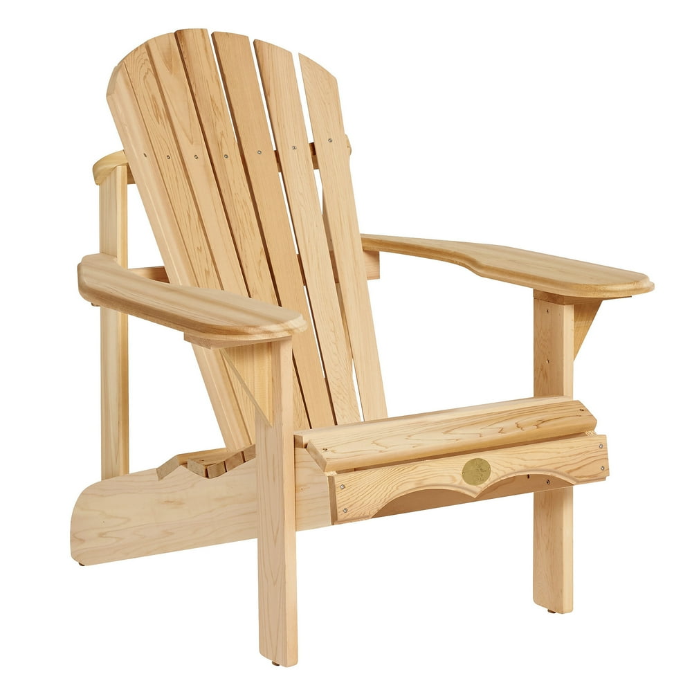 36" Red Cedar Bear Chair Company Muskoka Classic Adirondack Chair ...