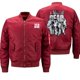 thumbnail image 2 of Chaqueta de bombardero con cremallera gruesa para hombre, ropa de otoño, estilo militar, táctica, de la Fuerza Aérea, estilo hip hop, 2 of 5