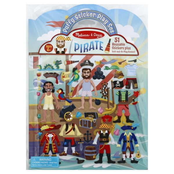 melissa and doug pirate stickers
