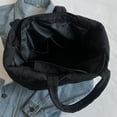 thumbnail image 2 of Bolso Mujer Axila Ligero Simple Hobo Compras Ocio Negro, 2 of 8