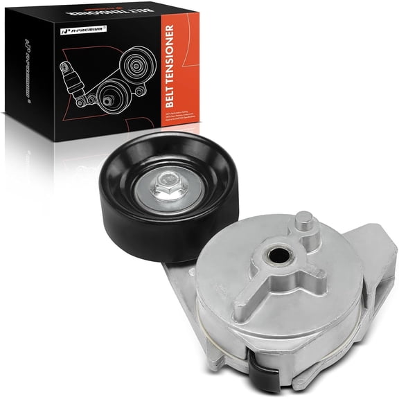 A-Premium Belt Tensioner Assembly with Pulley Compatible with Cadillac DTS, Allante, DeVille, Seville & Buick Lucerne & Ford LN8000 & Oldsmobile Aurora & Pontiac Bonneville