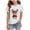 D3-White, variant on sdbrld Kids Merry Christmas Gift Girls Xmas Cartoon Short Sleeve TShirts Tops for Fall Holiday Wear White Sizes 5-6 Years