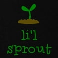 thumbnail image 2 of CafePress - Lil Sprout Maternity T Shirt - Maternity Dark T-Shirt, 2 of 3