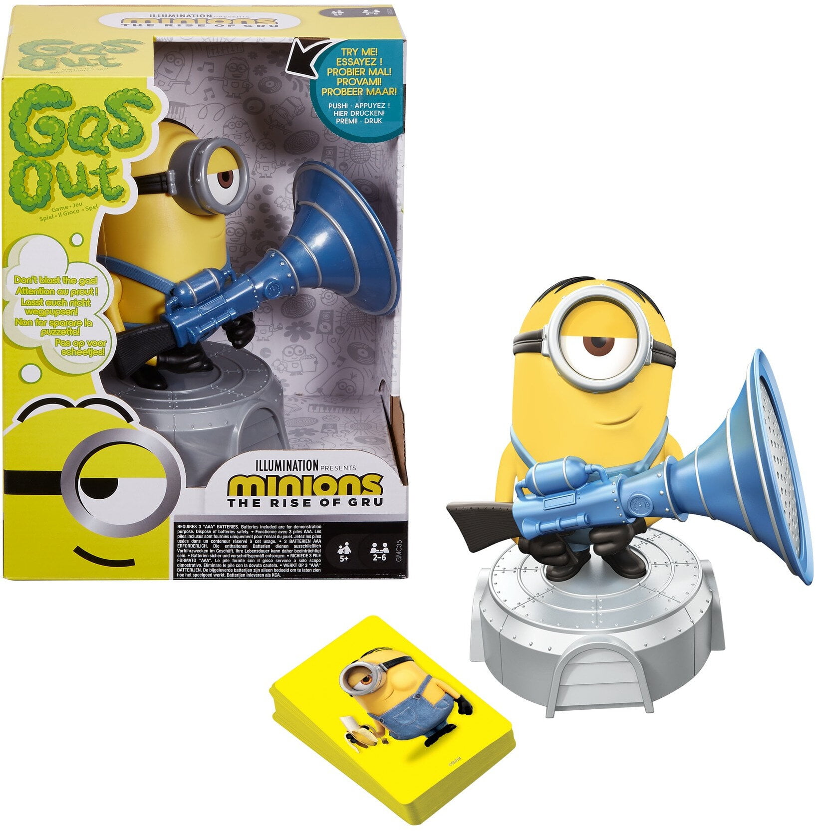 Mattel Games UNO Minions The Rise of Gru Card Game Ages 7 for sale online 