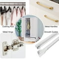 thumbnail image 4 of Armoire Garde-Robe Garde-Robe avec 2 Portes, Tiroirs et Tringle, Armoire Garde-Robe en Bois pour Chambre, 4 of 8