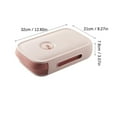 thumbnail image 4 of Covered Egg Holder Stackable Egg Cartons Egg Tray With Lid Kitchen Egg Storage Container Refrigerator Organizer Holds 20 Eggs, 4 of 6