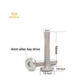 thumbnail image 2 of GFDYREE 20pcs M6 x 15mm Rivet Countersunk Socket Cap Bolts Screws Connecting 304 Stainless Steel, 2 of 7