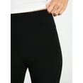 thumbnail image 4 of No Boundaries Ribbed Ankle Leggings, 27.5'' Inseam, Women's XXS-XXL, 4 of 5