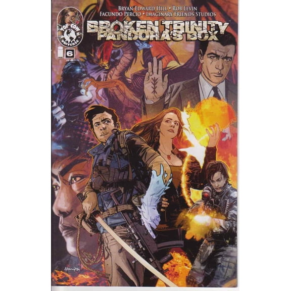 Broken Trinity: Pandora's Box #6A VF ; Image Comic Book